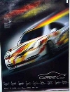 Porsche Original Rennplakat 1998 - Carrera Cup - Gut Erhalten