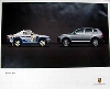 Porsche Original Werbeplakat 1986 - Porsche Cayenne Und 911 Sc - Gut Erhalten