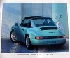 Porsche Original Werbeplakat 1990 - Porsche Carrera 2 Targa - Gut Erhalten