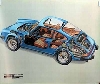 Porsche Original Schnittzeichnung 911 Sc