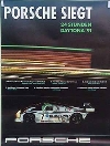 Porsche 24 Stunden Von Daytona 1991 - Porsche Original Rennplaka