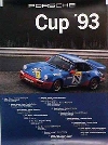 Porsche Cup 1993 - Porsche Original Rennplakat