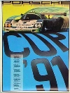 Porsche Cup 1991 - Porsche Original Rennplakat