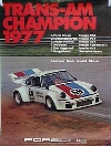 Porsche Original Rennplakat 1977 - Trans Am - Gut Erhalten
