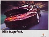 Porsche Original Werbeplakat - Porsche Turbo - Gut Erhalten