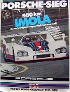 Porsche Original Rennplakat 1976 - 500km Imola - Gut Erhalten