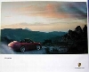 Porsche Original Werbeplakat - Porsche 911 Cabriolet - Gut Erhalten