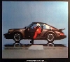 Porsche Original Print 1977, Porsche 911 Turbo - Poster