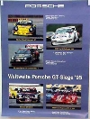 Porsche Original Rennplakat 1995 - Weltweite Gt-siege - Gut Erhalten