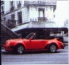 Porsche 911 Turbo Cabriolet, Poster 1989