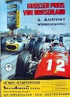 Original Avd Rennplakat 1967 Großer Preis Von Deutschland