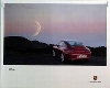 Porsche Original Werbeplakat - Porsche 911 Targa - Gut Erhalten