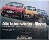 Porsche Original Werbeplakat - Porsche 924 Turbo/911 Turbo/928 S - Gut Erhalten