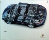 Porsche 996 Cabriolet Schnittzeichnung