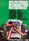 Grosser Preis Von Österreich 1969 - Porsche Reprint