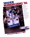 1000 Km Nürburgring 1984 - Porsche Reprint