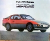 Porsche Original Werbeplakat 1979 - Porsche 924 Turbo Zweifarbig - Gut Erhalten