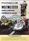 Weltmeister Nürburgring 1960 - Rennplakat Porsche Reprint