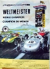 Original Porsche Rennplakat - Reprint Großer Preis Von Deutschland 1960 - Leichte Gebrauchsspuren