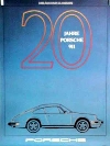 Porsche Original Werbeplakat 1983 - 20 Jahre Porsche 911 - Gut Erhalten