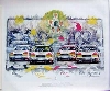 Audi Original Kunstdruck Dtm Meister
