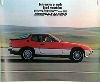 Porsche Original Werbeplakat - Spass Im Porsche 924 Turbo - Leichte Gebrauchsspuren