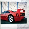 Ferrari F40 Poster