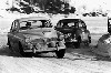 S. Österberg/s. Sabel In Their Volvo 122, Swedish Midnight Sun Rally 1965