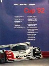 Porsche Original Racing Poster 1992 - Porsche Cup - Good Condition