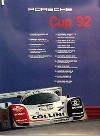 Porsche Original Rennplakat 1992 - Porsche Cup - Gut Erhalten