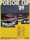 Porsche Original Rennplakat 1989 - Porsche Cup - Gut Erhalten