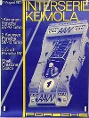 Porsche Original Rennplakat 1972 - Porsche Interserie Keimola - Gut Erhalten