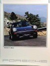 Porsche Original Werbeplakat 1985 - 911 Carrera - Gut Erhalten
