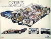 Porsche Original - Schnittzeichnung Bruno Betti Porsche 956 - Gut Erhalten