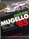Porsche Original 1985 - 1000 Km Mugello - Gut Erhalten