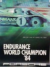 Porsche Original 1984 - Endurance World Champion - Leichte Gebrauchsspuren