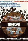 Porsche Rennplakat Welmeister 1971