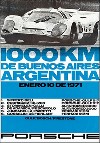 1000 Km Buenos Aires 1971 - Porsche Reprint