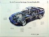 Porsche Original Werbeplakat 1991 - Porsche 968 Schnittzeichnung - Gut Erhalten
