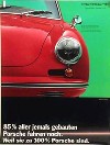 Porsche Original Werbeposter - Porsche 356 B - Gut Erhalten