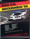 Porsche Original 1985 - 1000 Km Hockenheim - Gut Erhalten