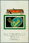 Audi Advertisement 1921 Automobile Car