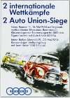Auto Union-dkw Audi Rennen Plakat