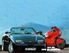 Bmw Z1 K1 Werbung 1989 - Postkarte Reprint
