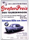 Bmw 1800 1965 Nürburgring Automobile - Postkarte Reprint