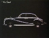 Bmw 502 V8 Automobile Car - Postkarte Reprint