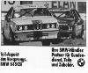 Bmw Anzeige 1983 Reprint 635 - Postkarte Reprint