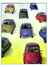 Bmw Isetta 1955 - Postkarte Reprint