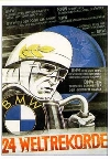 Bmw Motorrad 24 Weltrekorde 1934 - Postkarte Reprint