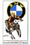Bmw Motorrad 1925 Automobile Car - Postkarte Reprint